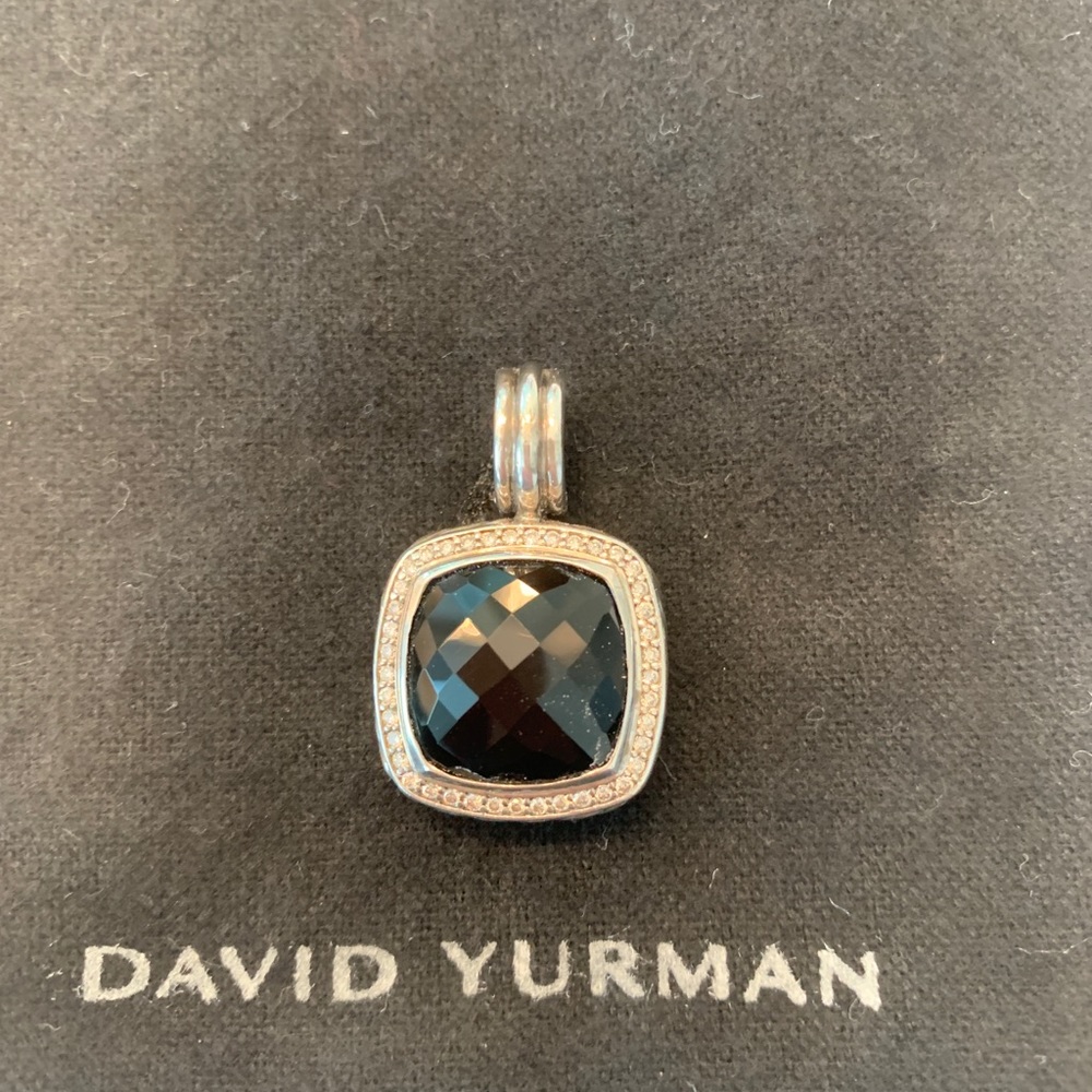 David Yurman Albion black onyx pendant